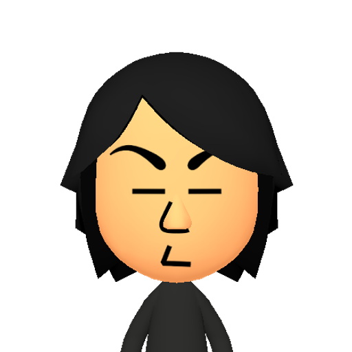 no name Mii character: This Mii is from the Switch SDK as a SampleDB Mii.