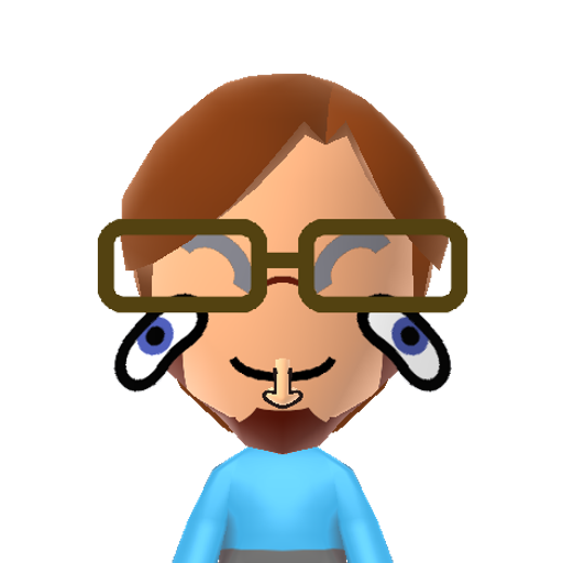 䐀⌀✀䤀琀∀ᴀ焀 Mii character: another randomized mii except the name is also randomized