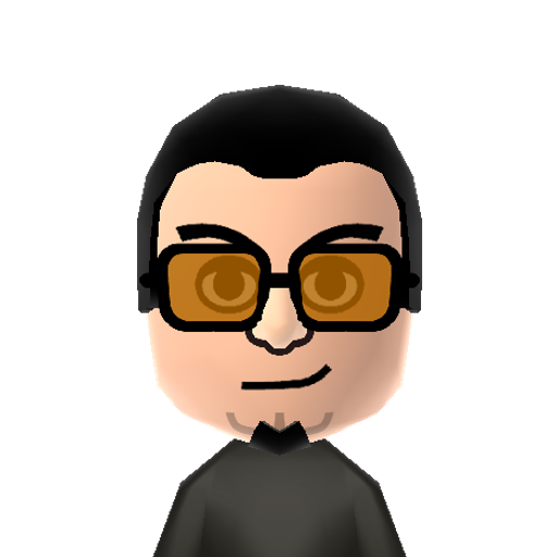 A. Syntek Mii character: Alejandro Escajadilla, better known as Aleks Syntek. He's a Mexican singer, musician, composer and producer.