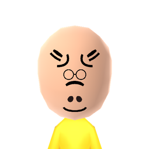 Four-Faced Mii character: Why settle for just one face when you could have four?