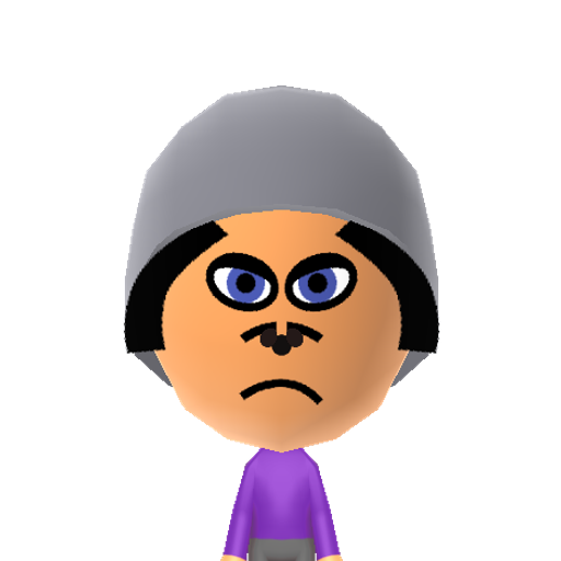 mojo jojo Mii character: The bad monkey from "The Powerpuff Girls".