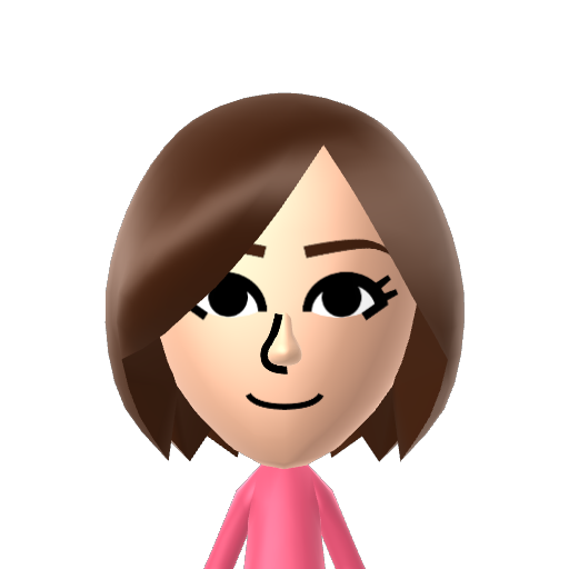 Amy Rose Mii character: These are extracted and derived from the Mii Central Miis from the 3DS Miitopia.
