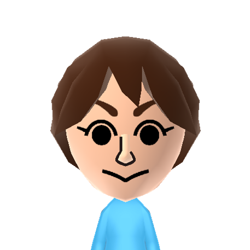 NINTENDO Mii character: a Default WaraWara Plaza Mii