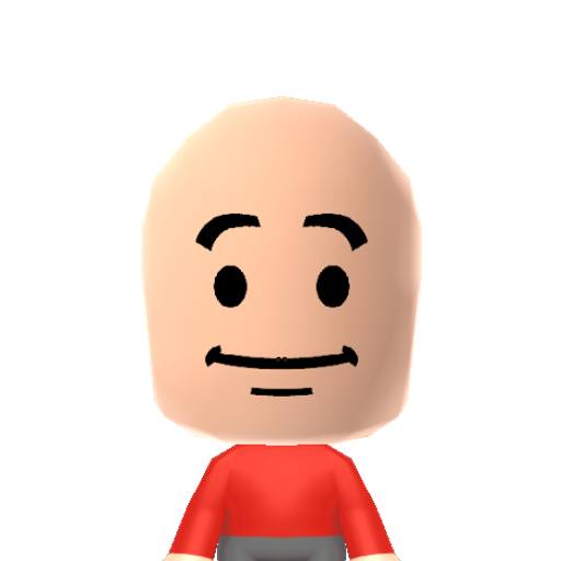 TOAD Mii character preview