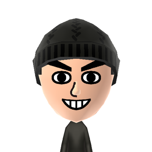 Gold Tooth Mii character: Famous lego city mini figure.