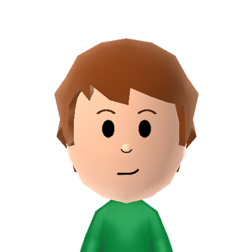 Travis Mii character preview