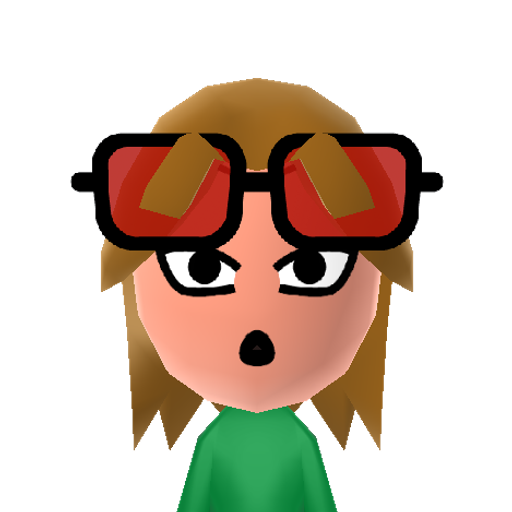 ☆Δusome Mii character: A Mii I found on Wiimmfi