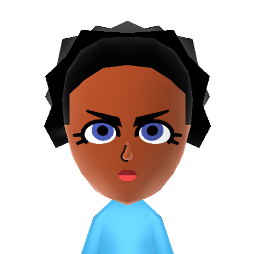 Sonata Mii character: From Team Reptile's fast-paced game "Lethal League". She wields a giant boombox-shaped hammer.