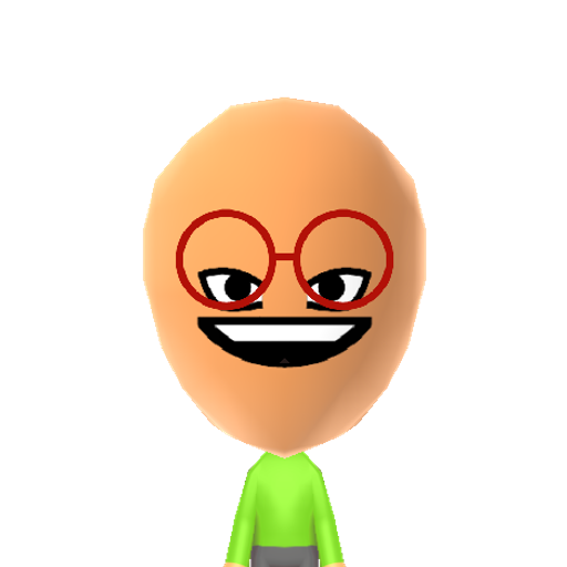 OLSEN Mii character: A Mii I found on Wiimmfi