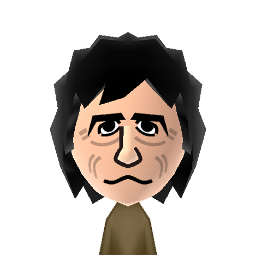 Keith R. Mii character: Rock legend and guitarist for the Rolling Stones.