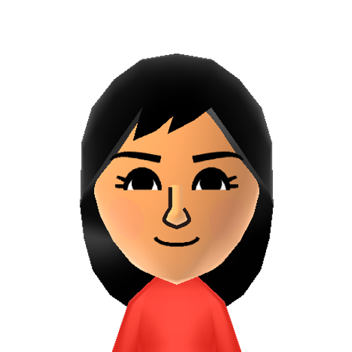 Xixi Mii character preview