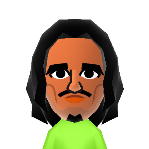 Keikun Mii character: 3DS Wii U promotional Miis