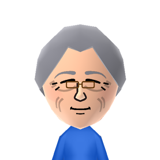 Grandma Mii character preview