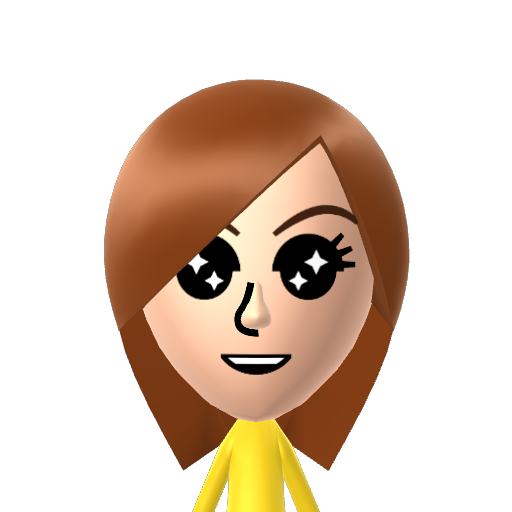 Roxy Mii character: A Mii from Last Day of WaraWara Plaza, a mod for Nintendo Wii U (WaraWara Plaza)