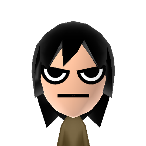 JAX (R) Mii character: A Mii from Wii Sports Anarchy, a mod for Wii Sports