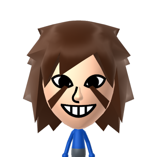 Sonic.exe Mii character: These are extracted and derived from the Mii Central Miis from the 3DS Miitopia.