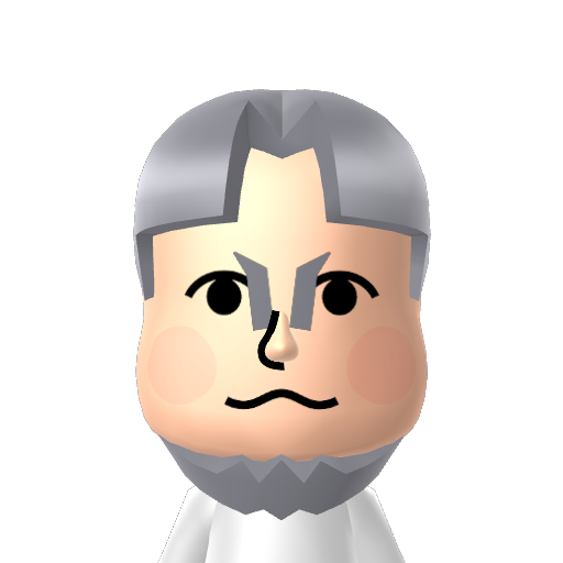 po poo Mii character: A Mii from Visiting My 7 Year Old Sister's Tomodachi Island