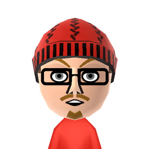 Vsauce2 Mii character: The host of the channel Vsauce2 on YouTube.