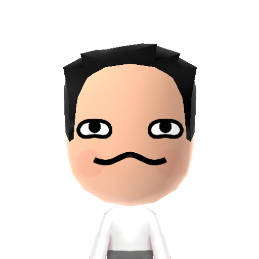 Zacharie Mii character preview