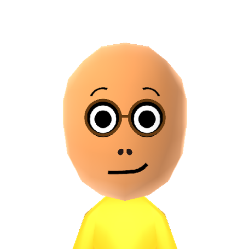 ArthurRead Mii character: Humanoid aardvark from the educational cartoon "Arthur" on PBS Kids.