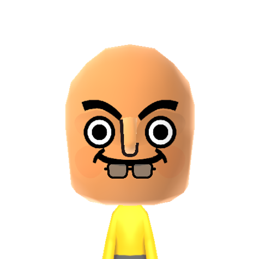 Spongebob Mii character preview