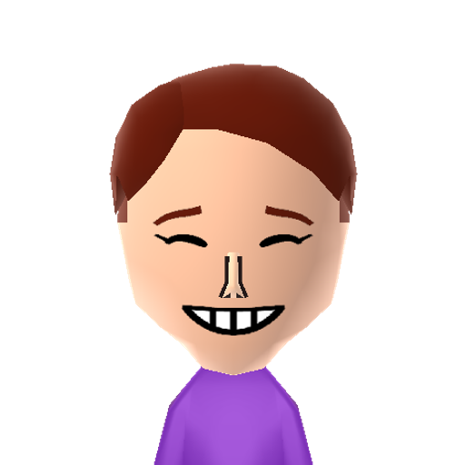 Happy Mask Mii character preview