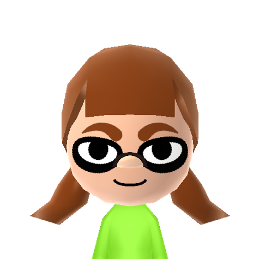 Inkling Mii character preview