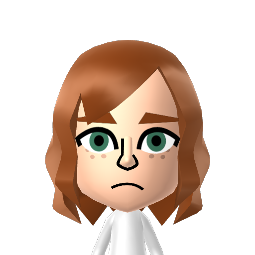 Ellie Mii character: from Disventure Camp Contestants as Miis + QR Codes (UPDATED) [@michellemagnuson5108]