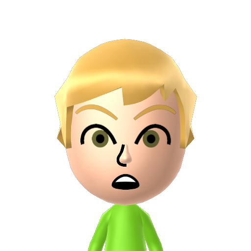碣碥碧碰碱碲碳碴碹碾 Mii character: This is a Mii for testing Mii nicknames.
