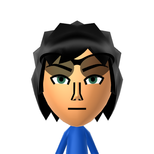 ? Mii character: A Mii uploaded to Check Mii Out Channel (WiiLInk)