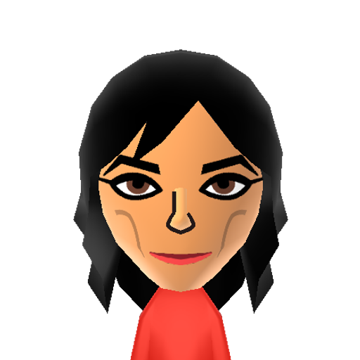 MJ Mii character: MJ during his mid career (Late 80's to early 90's).