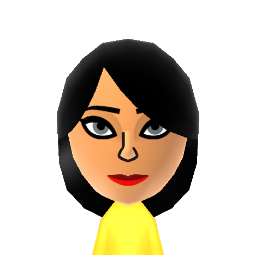AliciaKeys Mii character: Classically trained Grammy Award winning R&B musician.