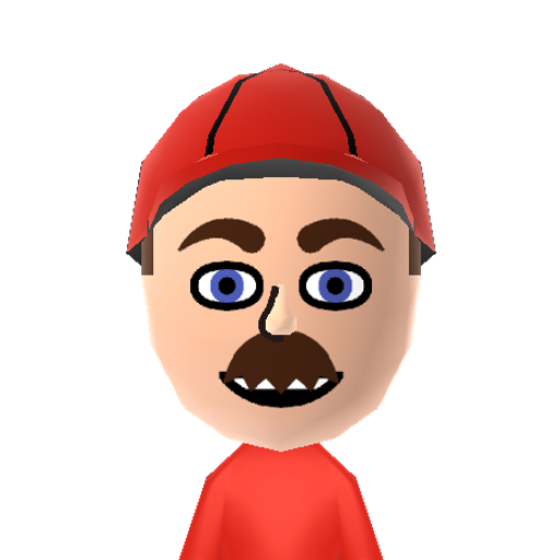 Mario Mii character: The famous princess saving plumber.