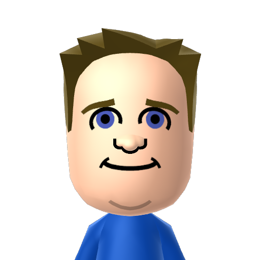 Dad Mii character preview