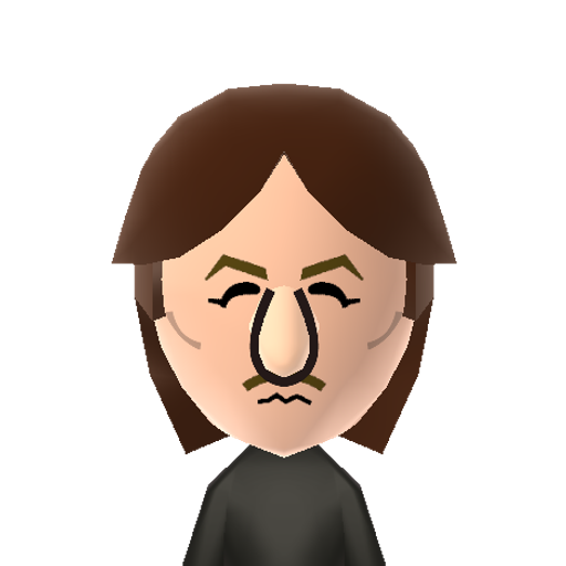 Sean Penn Mii character: Academy Award winning actor famous for powerful roles as well as a stormy private life and political activism.