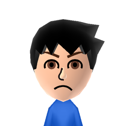 ハヤt Mii character: NNID: hayato.x10a