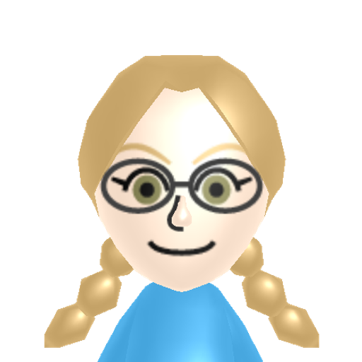 mom Mii character: A Mii used for Nintendo Network ID roolines by mom.