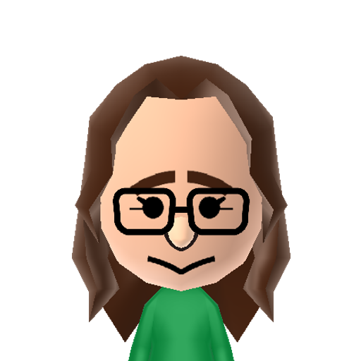 Ayana Mii character: A Mii from You Play Motion, a mod for Wii Play Motion.