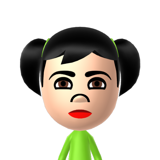 Kim Mii character: This is a Mii extracted from a RAM dump of Hasbro Family Game Night 2, released in 2009.