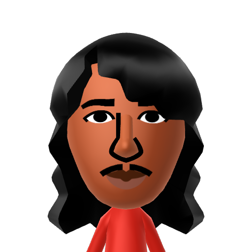 Rick James Mii character: Singer from the 80's
