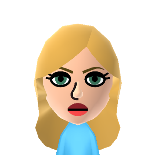 Scarlett J Mii character: Actress famous for her roles in "Ghost World", "Lost in Translation", and "Girl with a Pearl Earring"... And for emailing Obama.