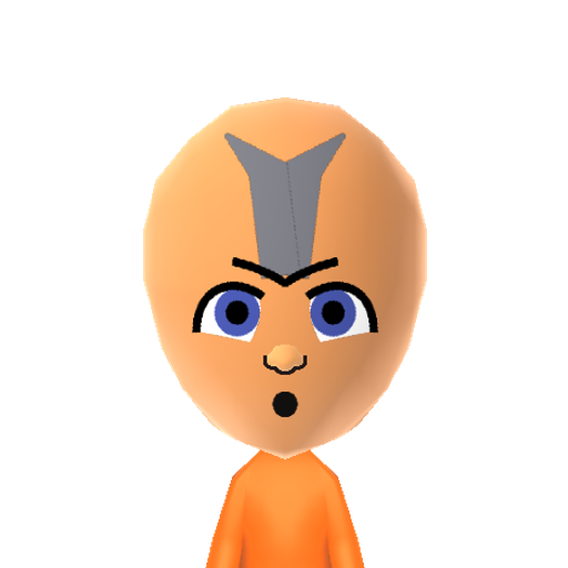 Aang Mii character preview