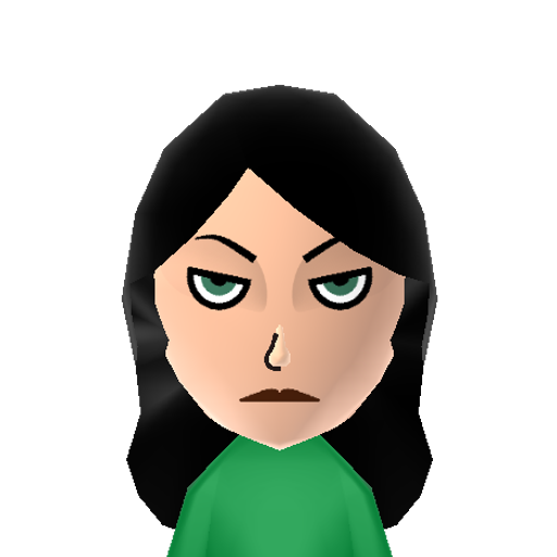 Shego Mii character preview