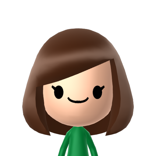 Mint Mii character: These are extracted and derived from the Mii Central Miis from the 3DS Miitopia.