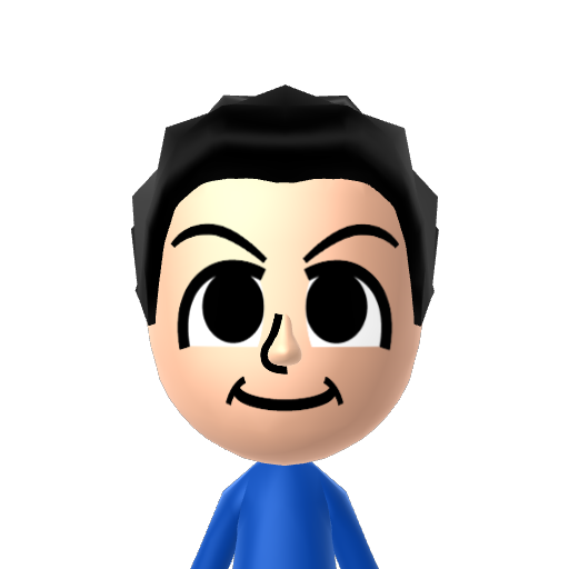 Gabe Mii character preview