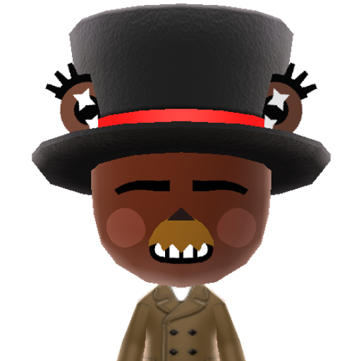 Freddy Mii character: (Source: https://www.reddit.com/r/tomodachilife/comments/1npp9hk/)
