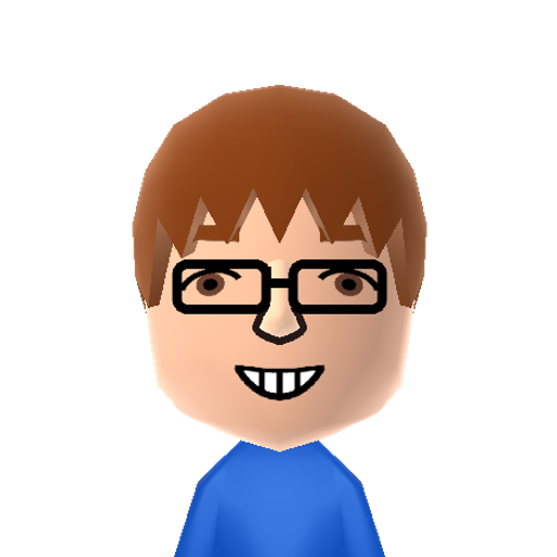 Aidin Mii character: NNID: Aidinjk2006