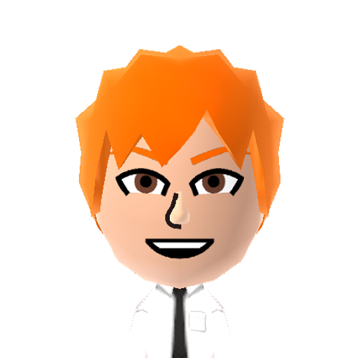 Denji Mii character: (Source: https://www.reddit.com/r/tomodachilife/comments/1n85uyp/)