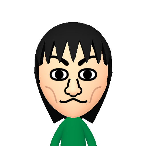 no name Mii character: This Mii is from the Switch SDK as a SampleDB Mii.