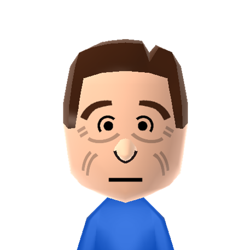 R. Reagan Mii character: The 40th President of the United States and actor.